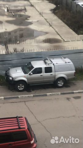 Багажник под рейлинги на крышу Nissan NP300