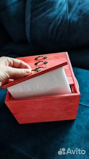 Бокс для хранения фотографий, фотоальбом