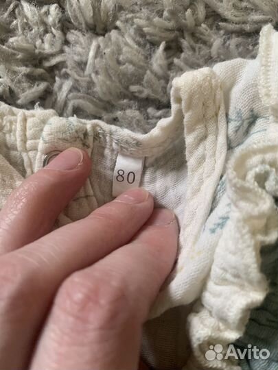 Платье боди для девочки 80