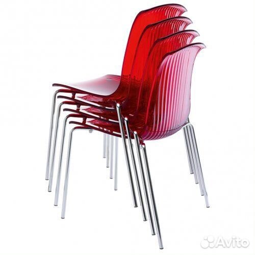 Стул прозрачный Allegra Разные цвета