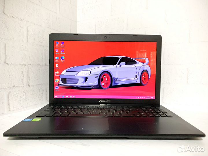 Ноутбук Asus 8Gb/SSD+HDD/2 видеокарты/4 ядра