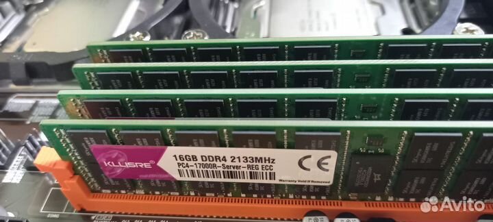 36 ядер/72 DDR4 32/64/128/256/512Gb X99 LGA2011 V3