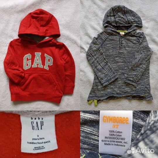 Фирменные вещи на мальчика 92-98 Gap Gymboree