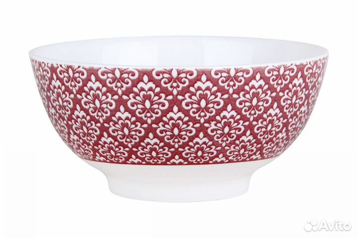 Кисе 670мл 150мм дамаск бордовый Фарфор/TC13013154