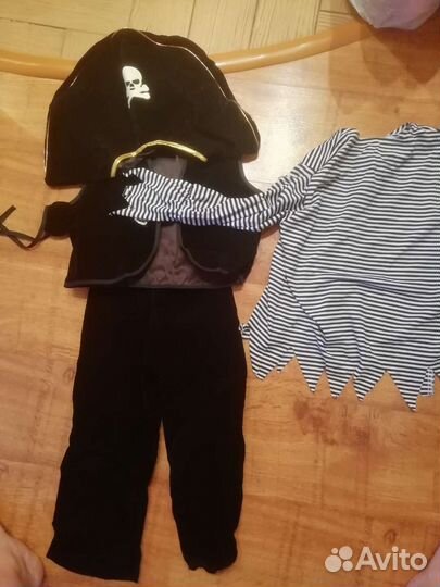 Новогодний костюм пирата 34 размер