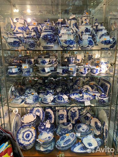 Авторская посуда гжель