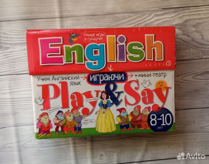 Набор «English: Play & Say. Level 3»