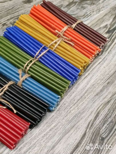 Свечи восковые церковные