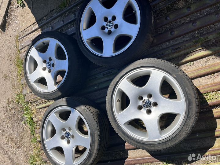Бу литые диски r17 5 112