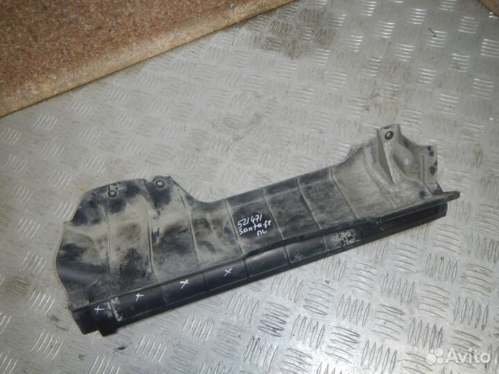 Воздуховод радиатора левый, Hyundai (Хендэ) -santa