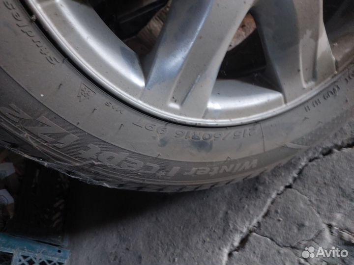 Продам резину на дисках р 16