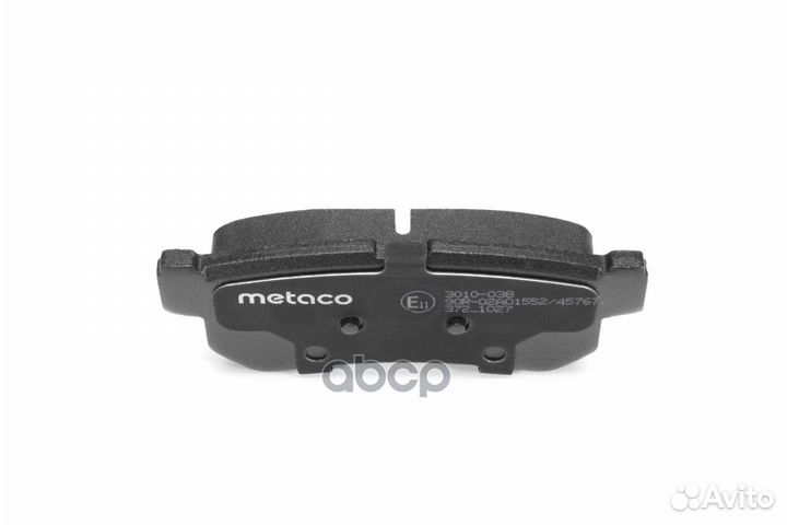 Колодки тормозные задние, ssang yong korando KJ