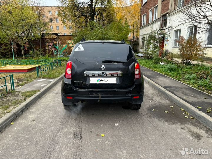 Renault Duster 1.6 МТ, 2013, битый, 222 000 км