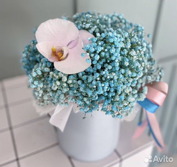 Коробка из гипсофилы