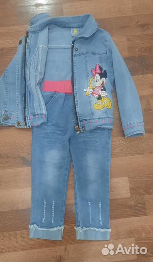 Костюм джинсовый для девочки