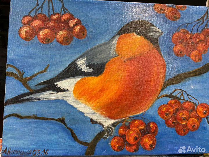 Картина маслом на холсте