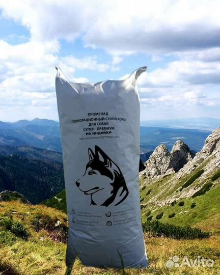 Сухой корм для собак