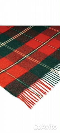 Плед шерстяной