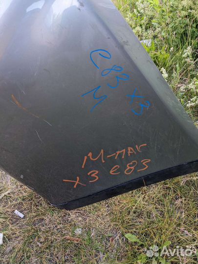 Задний бампер bmw x3 е83