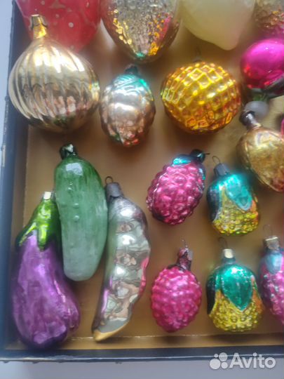 Елочные игрушки СССР