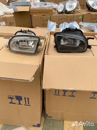 Противотуманные фары Mercedes W210