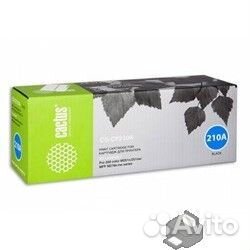 Тонер Картридж Cactus CS-CF210A черный для HP Lase