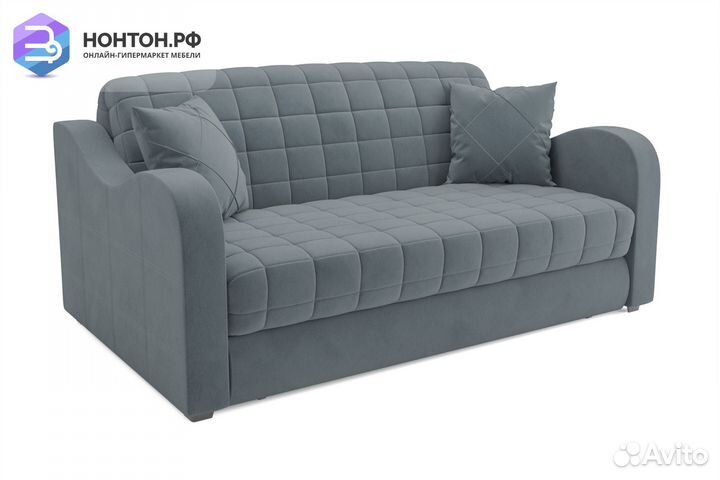 Диван аккордеон Барон №4 серый
