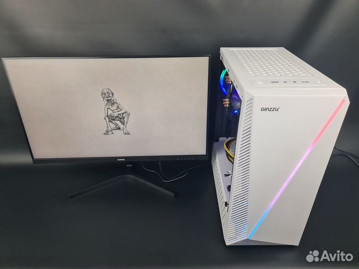 Комплект intel Core i7, GTX 1070 8GB, IPS монитор