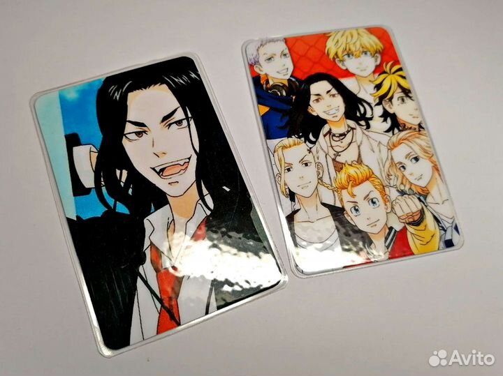 Карточки аниме 1шт-50р