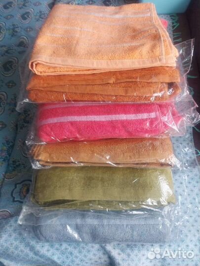 Махровые полотенца новые Пакистан