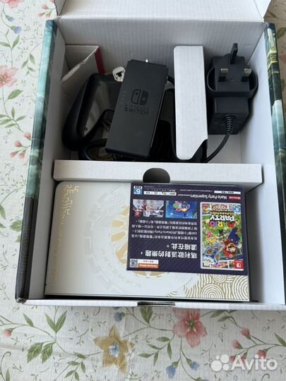 Nintendo switch oled прошитая zelda edition