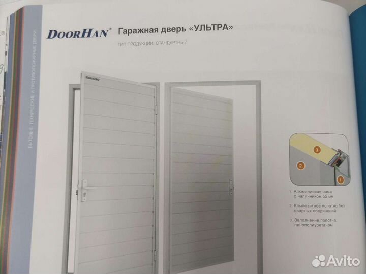 Дверь в гараж Doorhan Ультра