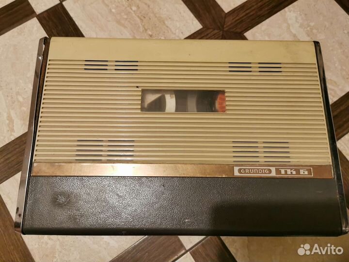 Катушечный магнитофон grundig tk 6