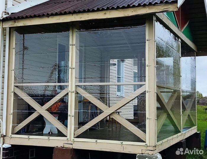 Мягкие окна для беседок