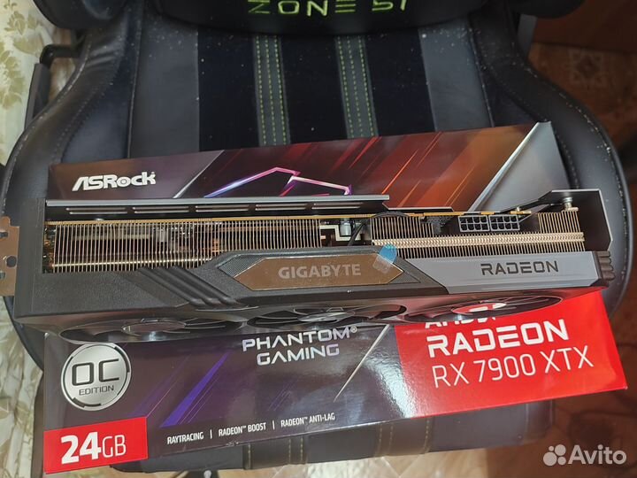 Видеокарта Gigabyte rx7800 xt