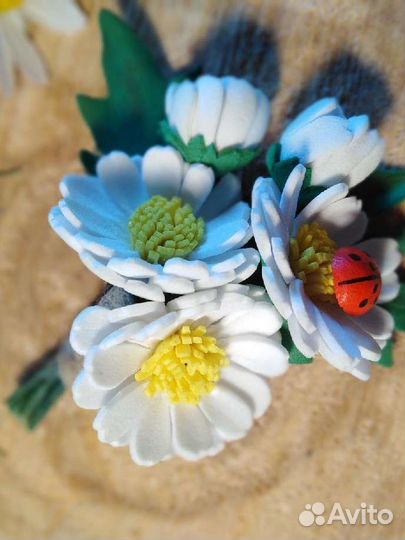 Брошь ручной работы