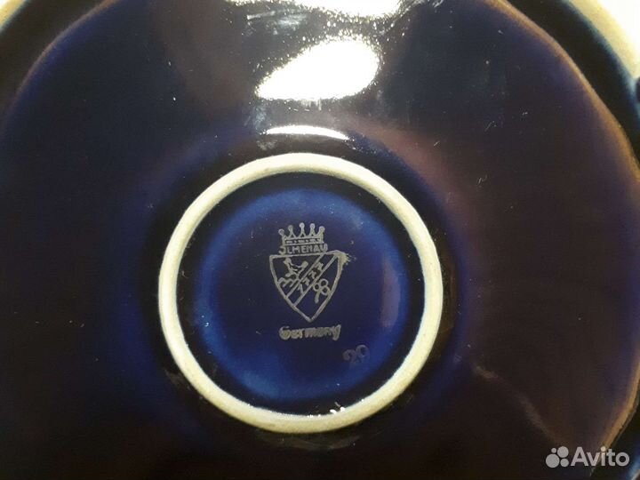 Антикварная Шкатулка Германия 13.5 см. В 7.5см