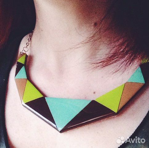 Колье ожерелье handmade