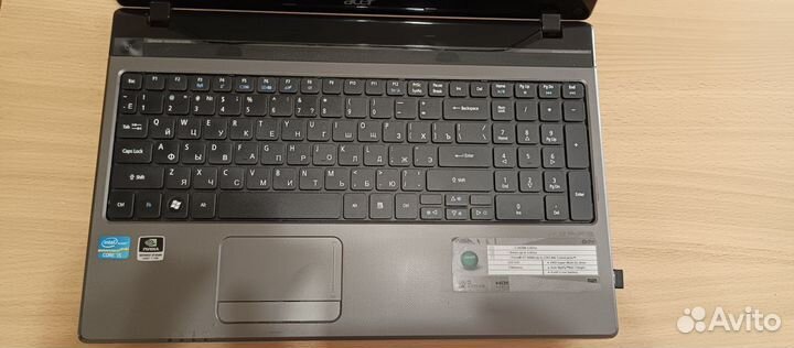 Ноутбук Acer aspire 5750g