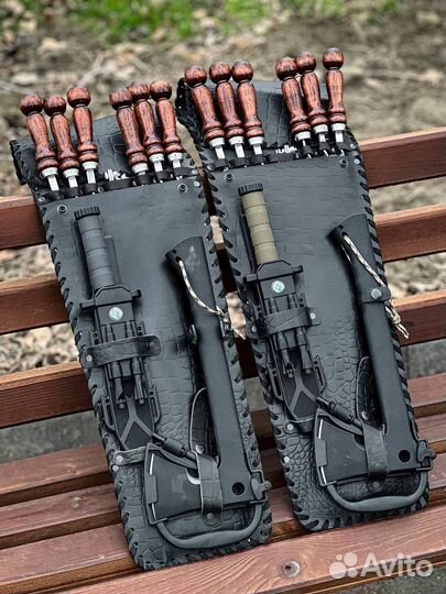 Шашлычный набор в кейсе