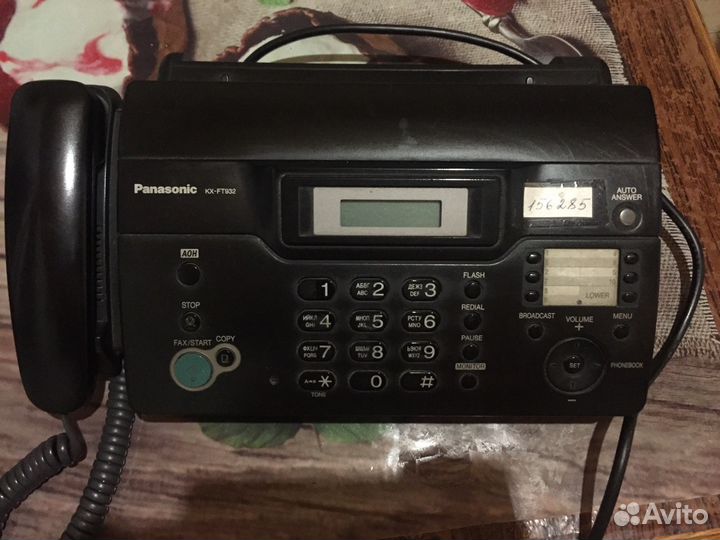 Факс Panasonic KX- FT982 RU- B