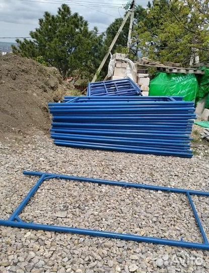 Леса строительные рамные