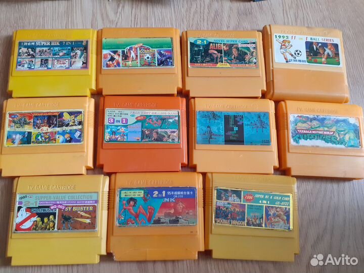 Картриджи на Dendy