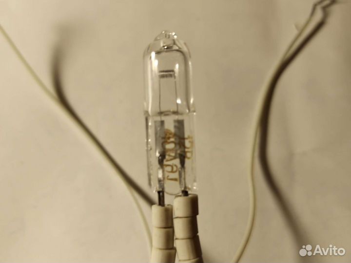 Галогенная лампа Ладыгина с панелькой