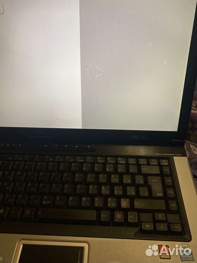 Ноутбук asus на запчасти