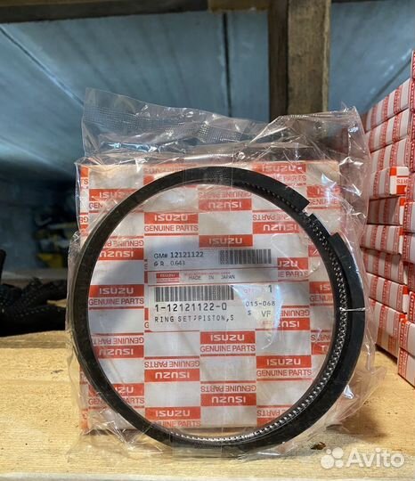 Кольцо поршневое 1-12121122-0 (6RB1)