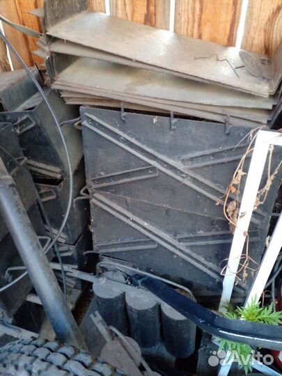 Форма для шлакоблоков