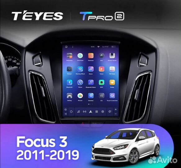 Мультимедиа Teyes Tpro2 Ford Focus 3 2011-2019
