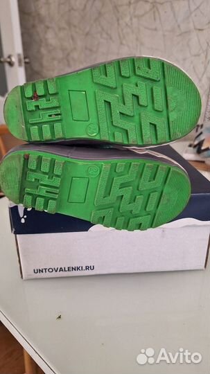 Детские резиновые сапоги 24 размер