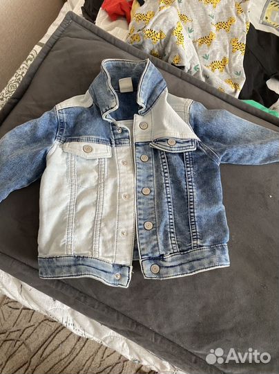 Джинсовая куртка рубашка джинсовя